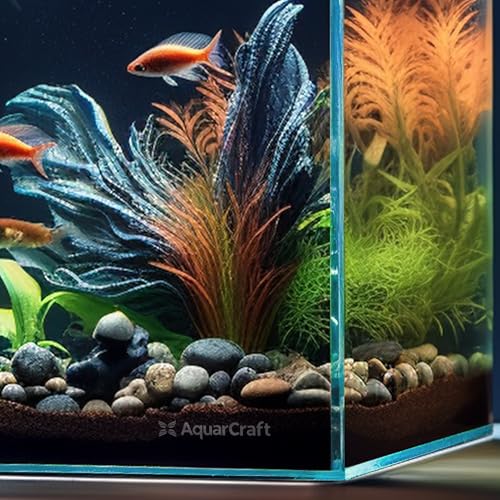 3.5 Gallon Rimless Aquarium, Ultra Clear Nano Betta Tank | 5mm low iron glass, 14.5 x 5.1 x 10.6 in rectangular design for betta fish, shrimp, aquascaping and planted setups - color: 3.5 Gallons, size: Nano