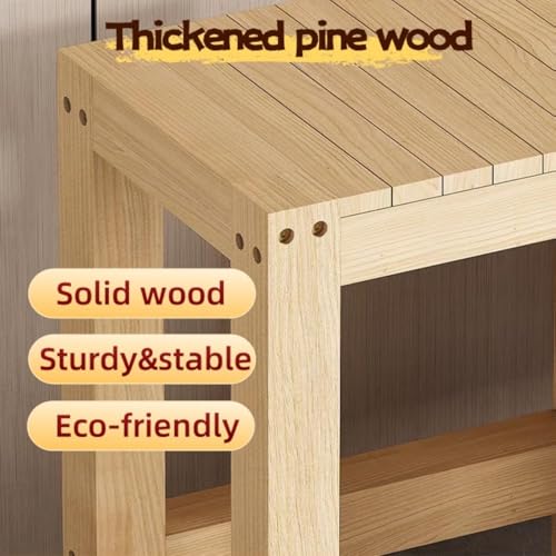 Durable Metal Fish Tank Stand, Wooden Aquarium Shelf for Reptiles & Terrariums - Stylish Aquarium Stand for Living Room, Entryway & Home Décor - size: 50*45*50cm