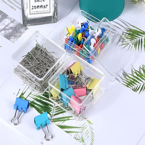 Acrylic Box Clear Display Box Plastic Square Cube Acrylic Storage Containers Candy Box for Wedding - size: 4 x 4 x 2.4 Inch