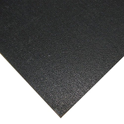 Rubber-Cal Elephant Bark Flooring 3/8-inch T x 4-feet - color: Blue Steel, size: 54"L x 48"W x 0.4"Th