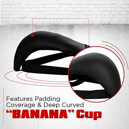 Boxing MMA Training Muay Thai Groin Abdominal Protector - Comfortable Ultimate Protection for Contact Sports - Perfect for Gym & Workout Use - size: X-Large