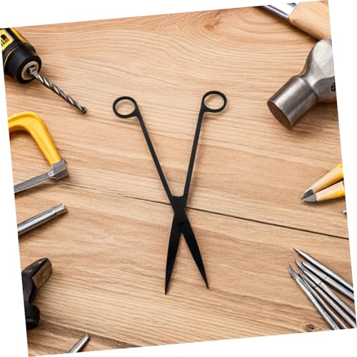 Yardwe 1 Set Stainless Steel Fish Tank Supplies for Aquatic Plant Maintenance Scissors Tweezers Spatula for Effortless Trimming and Cleaning