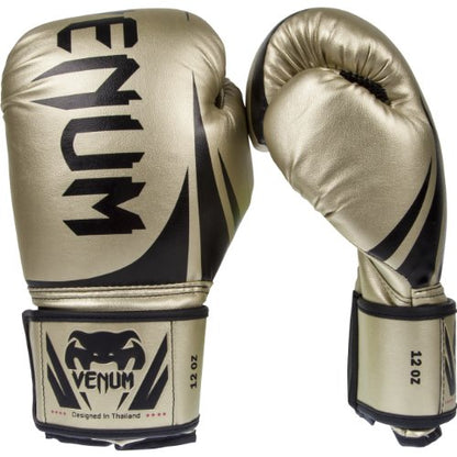 Venum Challenger Boxing Gloves - color: Gold, size: 12-Ounce, style: Challenger 2.0