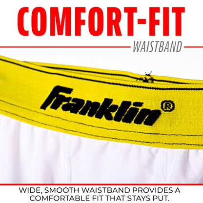 Franklin Sports Compression Sliding Shorts - Adult + Youth Baseball Compression Underwear with Cup Pocket - style: Adult Large