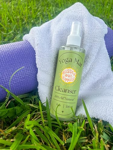 Generic All-Natural Yoga Mat Cleanser, 8oz Spray Bottle