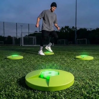 Sports Reaction Agility Lights Training Kit Improves Reaction Time & Agility for Athletes, Physical Therapists & Fitness Trainers Sports. 2 Sets - Applied Pod Base