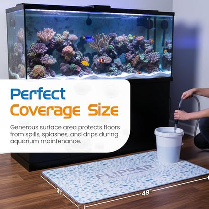 Flipper Splash Mat – Waterproof, Non-Slip Aquarium Maintenance Mat