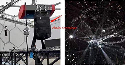 Mode Chain Bags Hoist Container Suits for 25m/82ft Length of Chain 100% Polyester Large Capacity Electric Chain Hoist Bags - size: Large