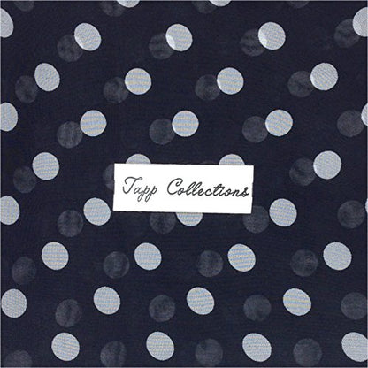 Tapp Collections™ Fashionable Soft Chiffon Scarf - color: Polka Dots / Black