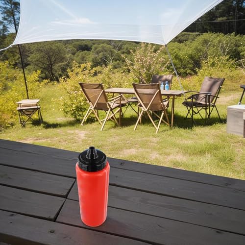 1L Water Bottle with Convenient Squeeze Cap and Long Straw for Athletes on the Move Easy Hydration (Blue) - color: Blue