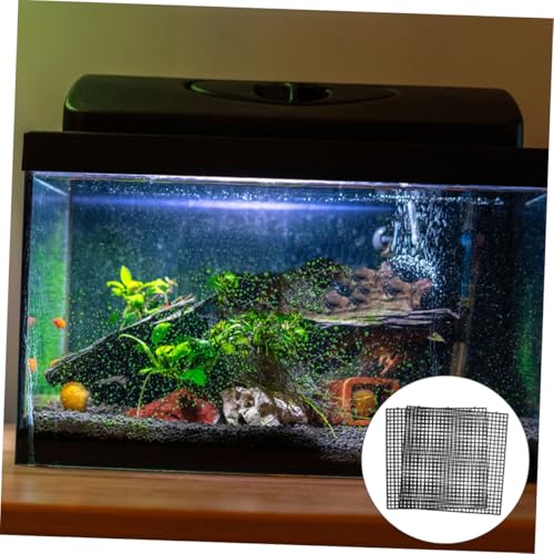 VICASKY 4sets Fish Tank Divider Isolation Board Plastic Grate Crate Design for Safe Fish Separation Bottom Tray for Aquariums and Pet Enclosures