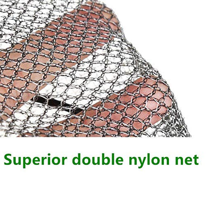 Fishing Bait Trap,2 Packs Crab Trap Minnow Trap Crawfish Trap Lobster Shrimp Collapsible Cast Net Fishing Nets Portable Folded Fishing Accessories,12.6X20.1inches
