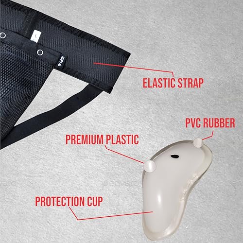 Groin Protector - Protective Cup and Groin Guard for Boxing, Muay Thai, Kickboxing, MMA Training, Karate, Taekwondo, Grappling - size: XX-Small