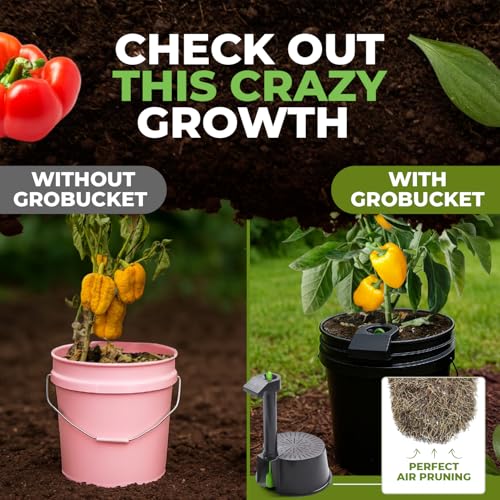 Self Watering Planter Insert w/LifeTested Technology, Water Reservoir & Level Indicator - Turn Any 5-Gal Bucket into a DIY, Portable Automatic Container Indoor-Outdoor Garden, 10-Pack - size: 10 Pack