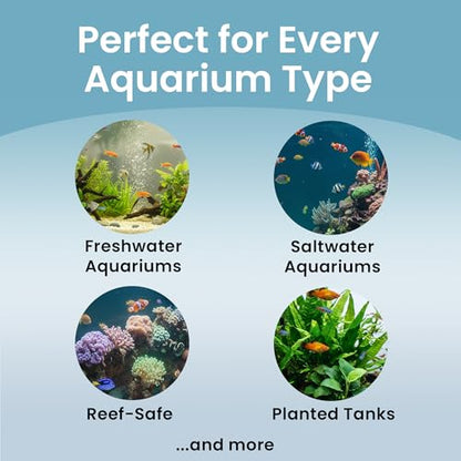 MICROBE-LIFT Special Blend Aquarium Water Care Treatment, Cleaner & Clarifier for Fresh and Saltwater Fish Tanks, Reduces Maintenance & Helps with Aquarium Algae Control and Odor, 16 Ounces (SBH16) - size: 16 ounces