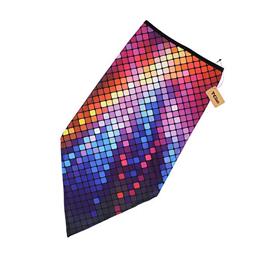 Women UPF 50+ Face Mask Sun Protection Fashion Colorful Neck Gaiter Scarf - color: Fcm-04