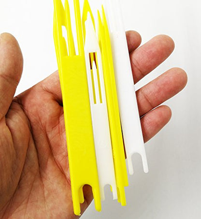 Fishing Net Repair Needle Kit: 9pcs Fish Cast Net Shuttles for Weaving and Sewing