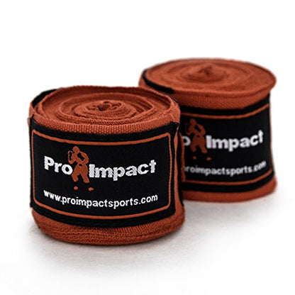 180 Inch Mexican Style Boxing Hand Wraps – Stretchable Wrist & Knuckle Support for MMA, Muay Thai, Kickboxing, Heavy Bag & Combat Training – Men & Women - color: Red