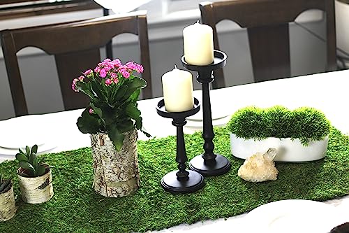 Preserved Moss Runner and Mats (18in x 48in Runner) - color: 18in X 48in Runner