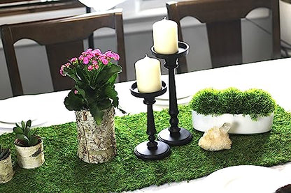 Preserved Moss Runner and Mats (18in x 48in Runner) - color: 18in X 48in Runner