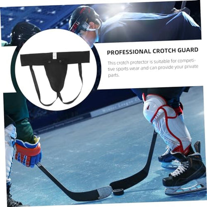 YARNOW Wear Resistant Portable Groin Protector Comfortable Crotch Guard for Training Supplies Breathable Design for Boxing Karate Taekwondo and Sports Activities