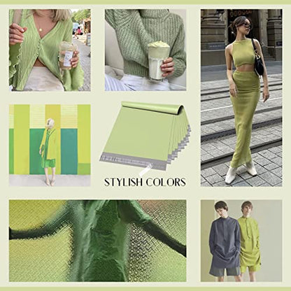Metronic Large Poly Mailers 19x24 100Pcs, Strong Adhensive Shipping Bags for Clothing, Waterproof Mailers Bags for Small Business, Shipping Envelopes, Tear-resistant Packing Bags in Avocado Green | Strong Adhesive Waterproof Tear-resistant Mailing Envelop