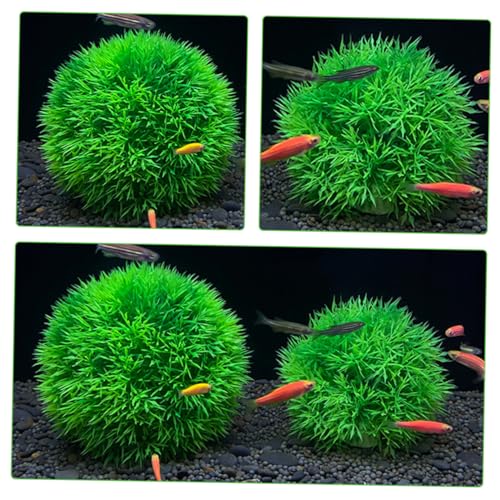 Toddmomy 8pcs Artificial Aquatic Plants for Fish Tank Landscaping Non- Material Aquarium Decor Fish Habitat and Desktop Aesthetics