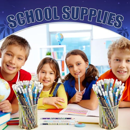 Crtiin 48 Pcs Ramadan Pencils Ramadan Mubarak Party Favors Novelty Toy Muslim Kids Gifts Bright School Party Supplies for Kids Students Classroom Learning Activities (Ramadan Style) - style: Ramadan Style