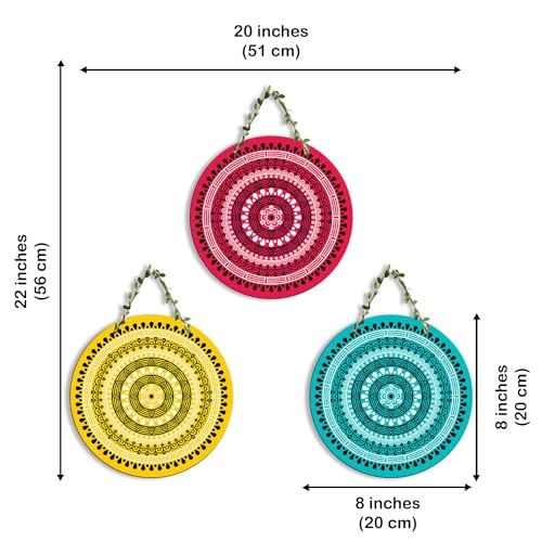 Wall Decor and Home Decorative Items Set for Living Room, Bedroom, Interior Design