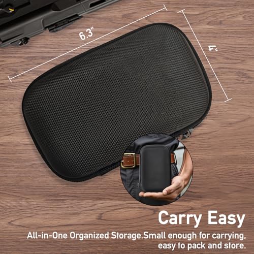 ELVO Gun Cleaning Kit 21-Piece Brass Set (.22 9mm .357 .38 .40 .45) | Brass Components, Fits Handgun Calibers, for Gun Owners