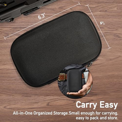 ELVO Gun Cleaning Kit 21-Piece Brass Set (.22 9mm .357 .38 .40 .45) | Brass Components, Fits Handgun Calibers, for Gun Owners