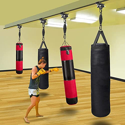 Punching Bag Hanger for I Beam 880 LBs Capacity Heavy Bag Mount Width Adjustable Boxing Bag Holder & Steel Beam Clamp for Beam - color: Hanger & Carabiner(1 Pack)