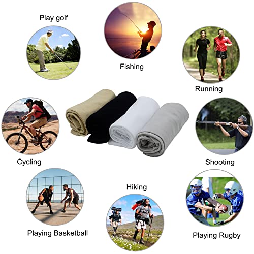 Alovexiong UV Sun Protection Arm Sleeves for Women 4pcs Compression Cooling Sleeve with Thumb Hole Tattoo Cover Up Sleeves Sun Sleeves for Cycling, Driving, Running, Riding, Fishing, Golfing