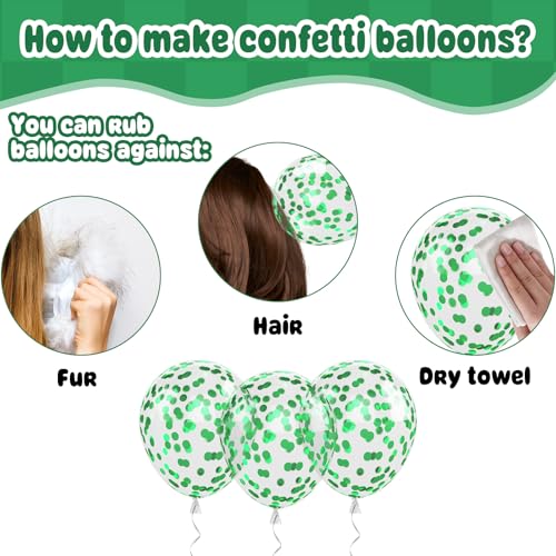 Paready Dinosaur Balloons, 60Pcs Dino Printed for Kids Boys Birthday Supply - color: Green Orange Dino