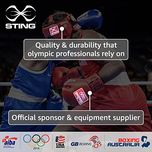 Elastic Quick Wraps by STING | Semi-Elastic Compression Fabric, Padded Knuckle Section, Expandable Finger Panels - color: Teal Blue, size: Medium