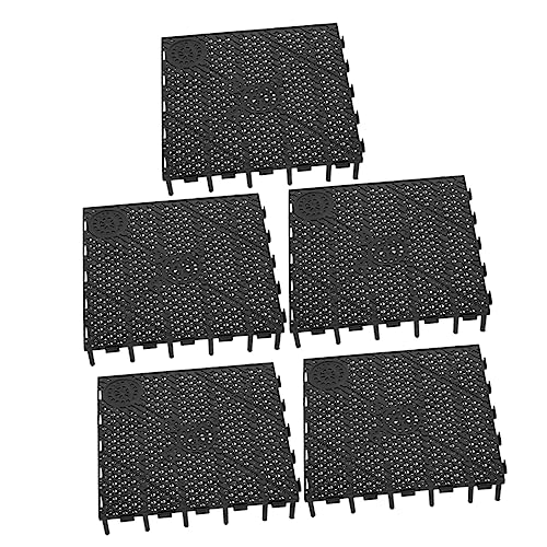 Kisangel 5pcs Aquarium Divider Bottom Plate Fish Tank Splicing Grid Water Permeability Flexible Partition Net for Customizing Fish Tank Compartments