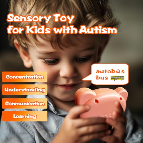 Bilingual Talking Flash Cards for Kids - Test Mode, Spanish - color: Spanish Orange