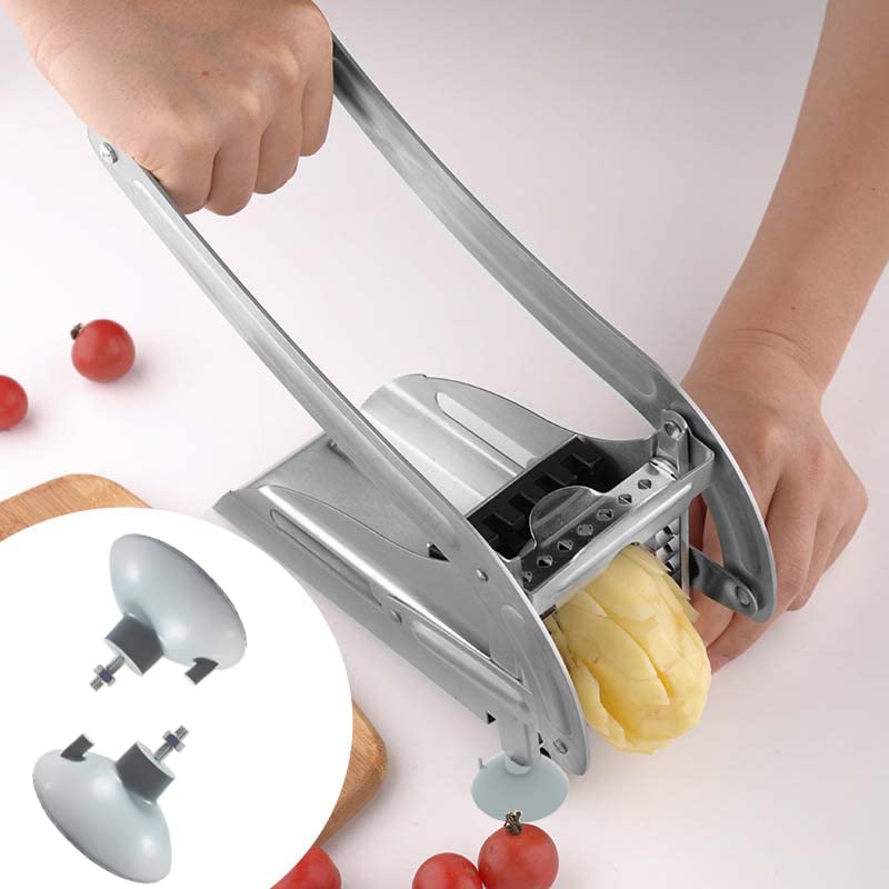 4 PCs French Fry Suction Cup Feet Commercial Suction Cup Feet with Screws for Industrial Commercial French Fry Cutter (Gray) - color: Gray