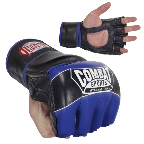 Combat Sports Pro Style Grappling MMA Gloves - color: Red, size: Large