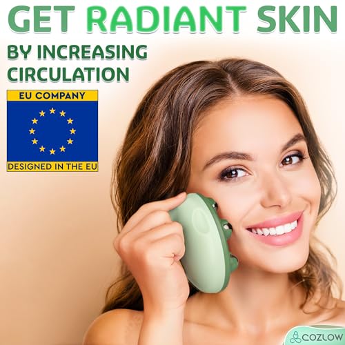 COZLOW Lymphatic Massager - Handheld Drainage Roller Massage Tool to Help Support Lymph System Care by Promoting Circulation, which May Decrease Appearance of Cellulite - color: Lymphatic Massager