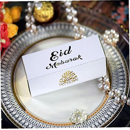 Candy Bar Wrapper 10pcs/Set Eid Mubarak Chocolate Box for Islam Muslim Party Favors Kareem Gift Mixed Color