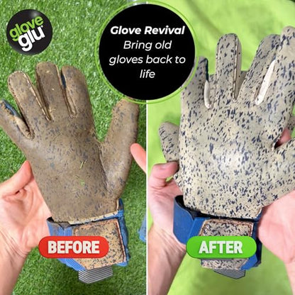 gloveglu 8.45 floz Premium Wash Prepare Deep Cleaning Goalkeeper Glove Spray for All Sports Gloves