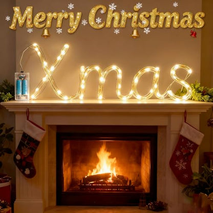 Honche 6 Pack Fairy Lights Battery Operated with Timer 6.56 FT/pack 20 LED Twinkle Lights Copper Wire String Lights for DIY Crafts Wedding Table Centerpieces Party Jars Christmas decoration Warm White - size: 6PC
