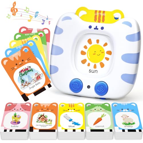 JoyCat Talking Flash Cards for Toddlers 3-5 - style: 314 Words-White