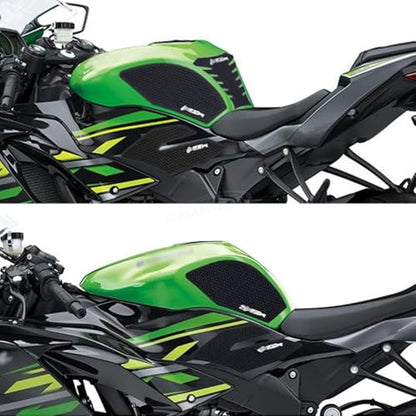 for Ninja ZX6R ZX 6R ZX-636 Ninja zx6r zx636 2013-2023 2024 2025 2026 Accessories Motorcycle Anti-Slip Fuel Tank pad Sticker ZX6R Fuel Tank pad Fuel Tank Grip Fuel Tank Sticker Tank Grip - color: Ninja Zx6r