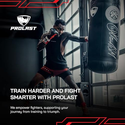 Heavy Punching Kicking Bag for Adults, Boxing, MMA, Martial Arts, Muay Thai, Strength Training Equipment, Filled/Unfilled, 6ft, 150 lbs, Special Edition Logo - color: Brown / Black, size: Filled