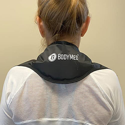 BodyMed Reusable Gel Ice Pack Cold Compress for Neck - Professional Grade Cold Therapy for Injuries, Aches, Swelling, Bruises, Sprains - 21 in. x 6 in. (Neck Contour) - size: 21 in × 6 in (Neck Contour) (Pack of 1)