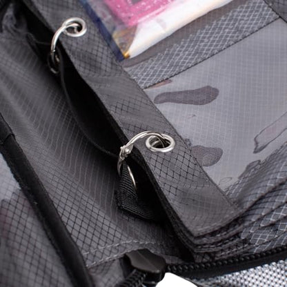 Raprance Fishing Lure Bag Baits Tackle Binder Organizer Storage Plastic Bag - color: Upgraded Blue