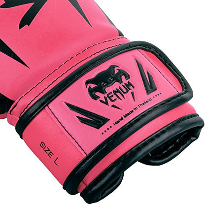 Venum Venum Elite Boxing Gloves Kids - color: Neo Pink, size: Small