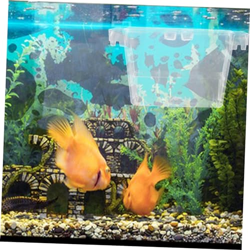 Fish Isolation Box for Betta Fine Mesh Breeding Incubator with Durable for Fish Shrimp and Newborns Easy Attachment to Aquariums